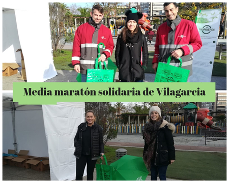 Tropaverde participou na media maratón solidaria de Vilagarcía